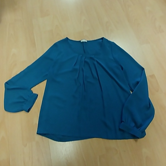 Everly Long Sleeve Chiffon Blouse - Picture 7 of 7